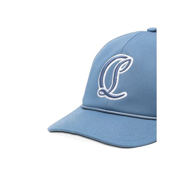 Christian Louboutin Men Canvas Baseball Cap - Picture 2 of 3